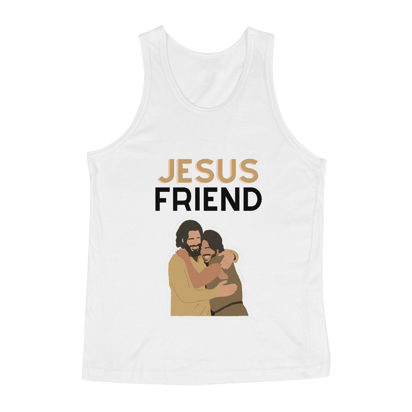 Nome do produto: REGATA JESUS FRIEND