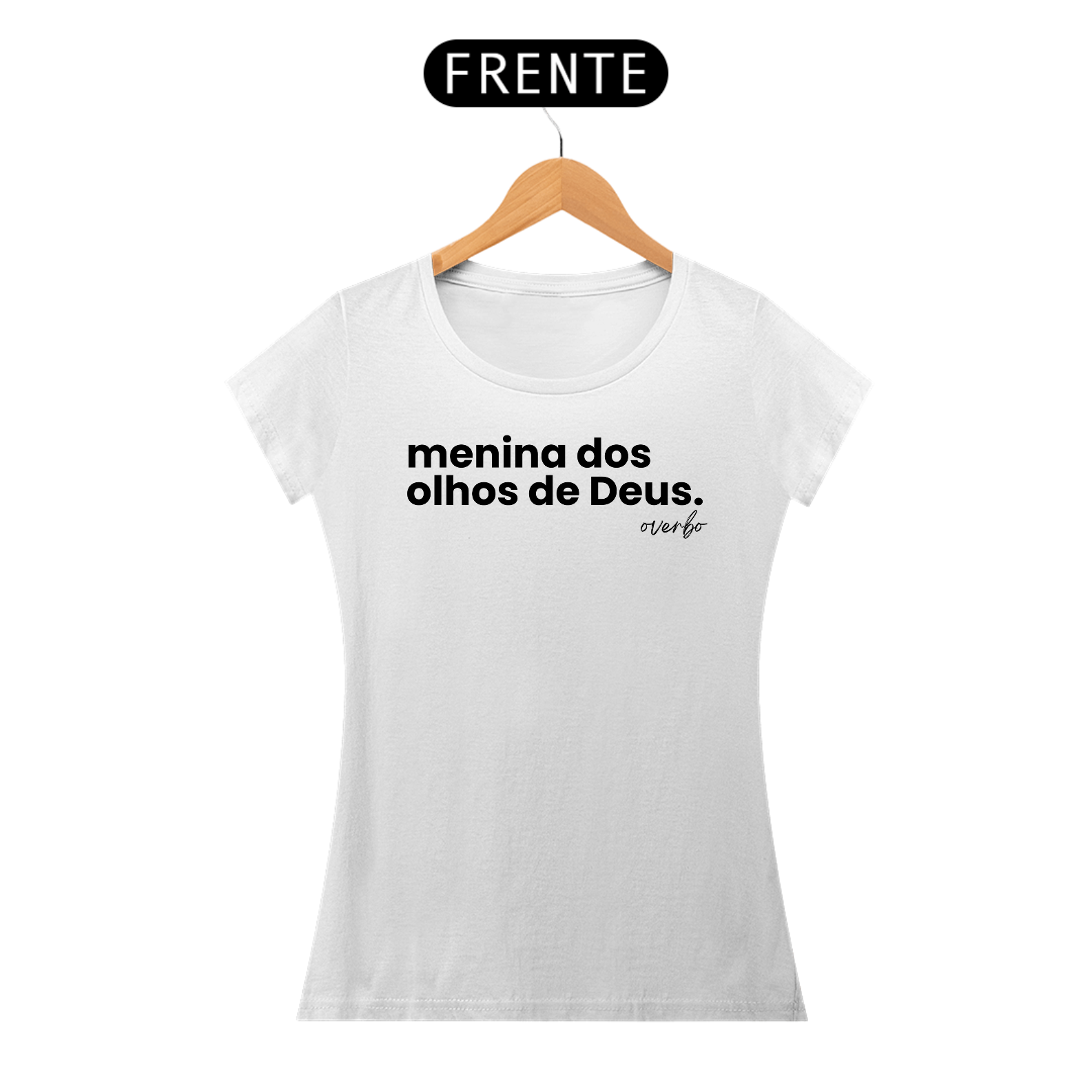 Nome do produto: CAMISA PREMIUM MENINA DOS OLHOS DE DEUS