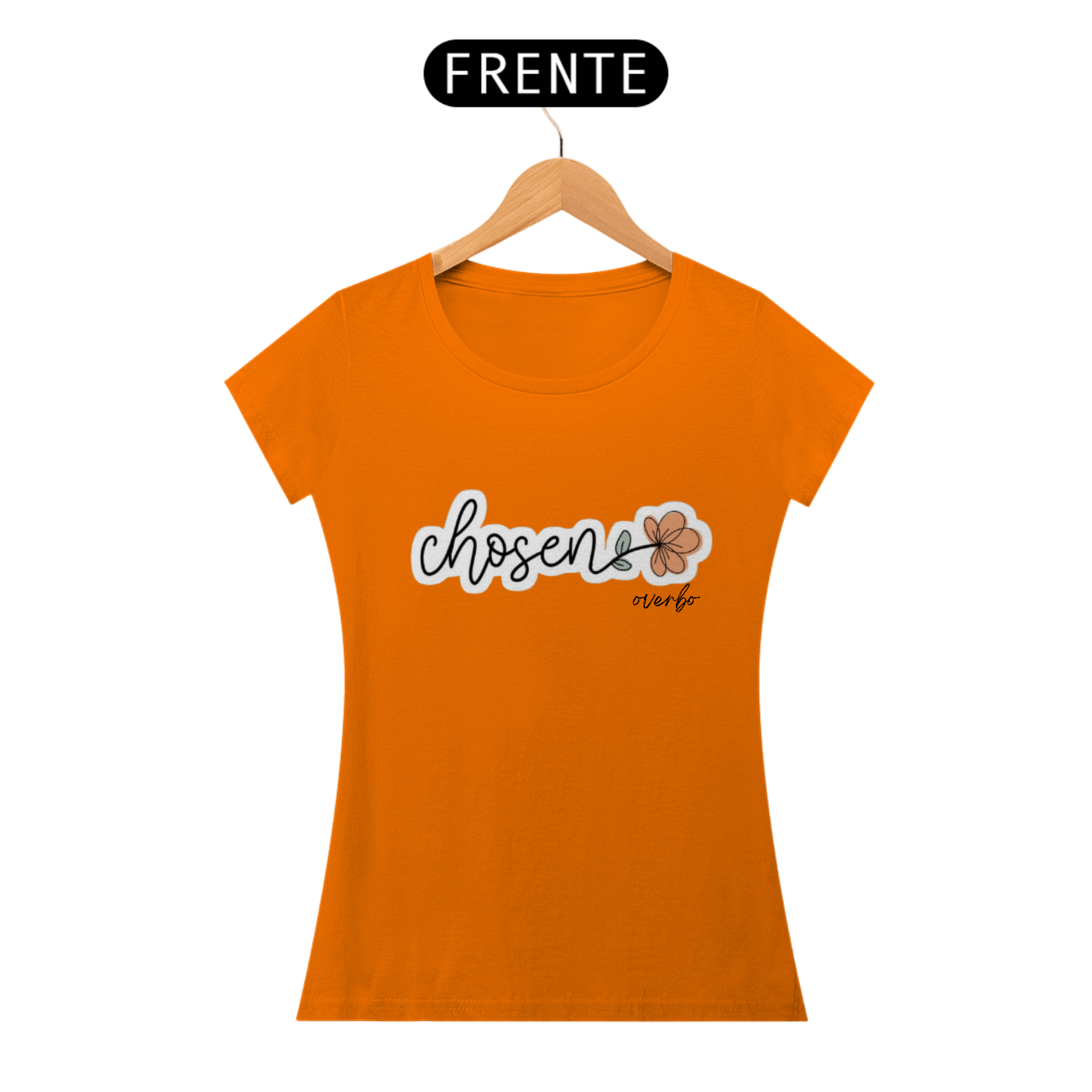 Nome do produto: CAMISETA FEMININA CHOSEN (ESCOLHIDA)
