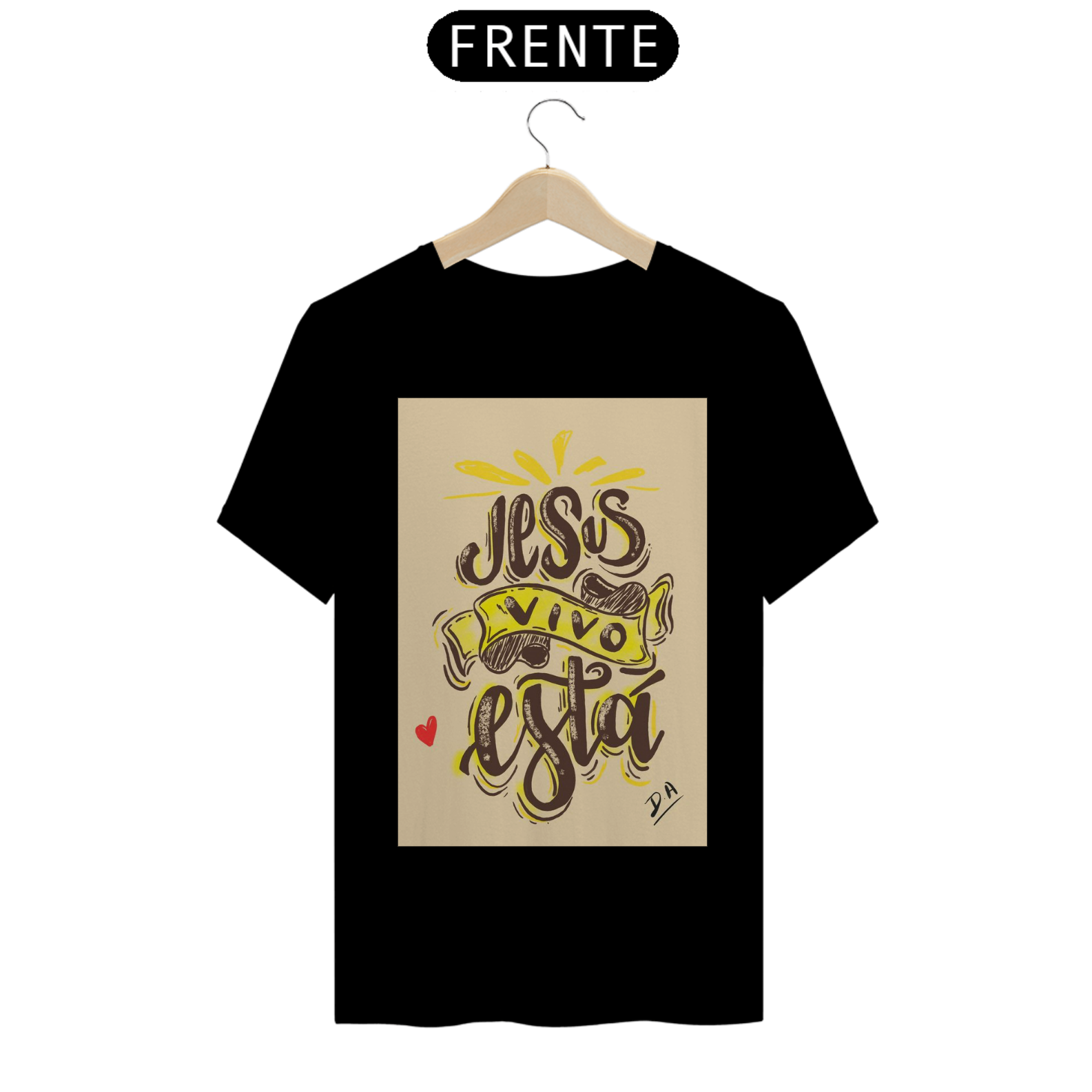 Nome do produto: CAMISA JESUS ESTÁ VIVO