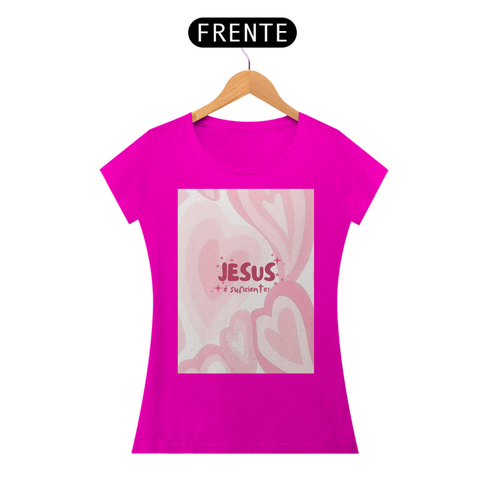 Nome do produto: BABYLOOK JESUS É O SUFICIENTE