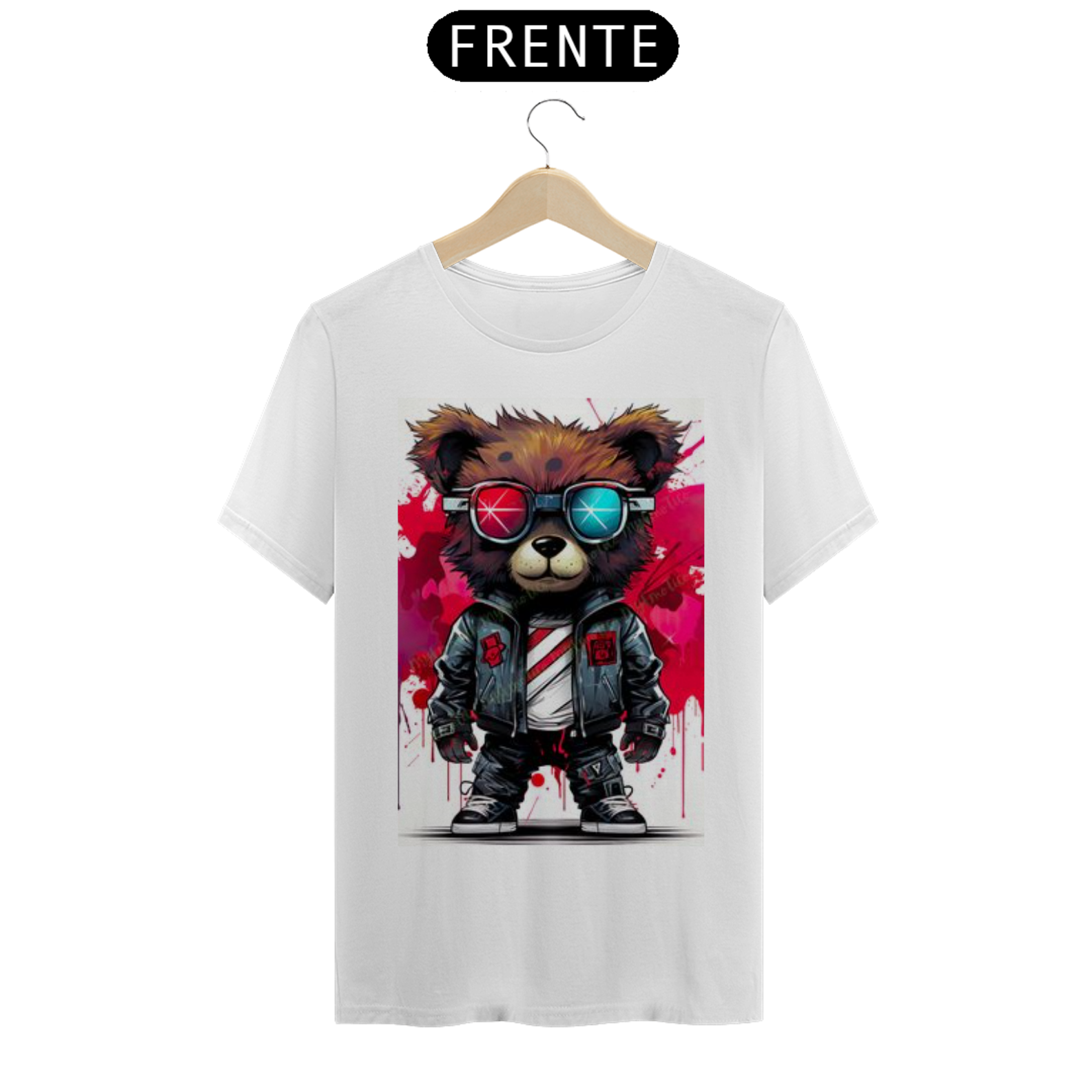 Nome do produto: T-shirt urso