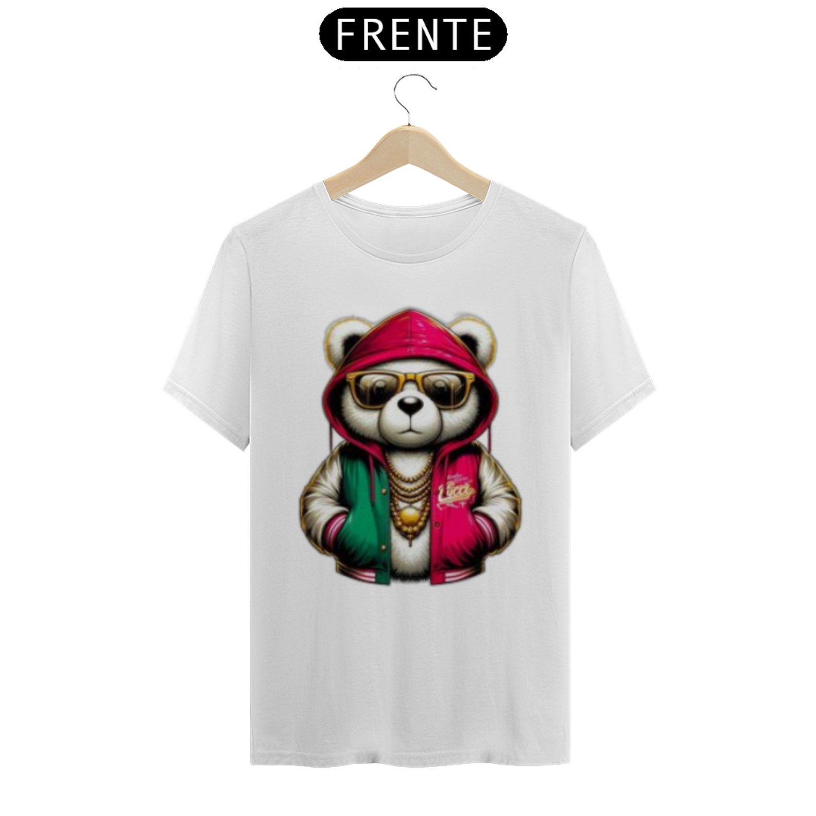 Nome do produto: T-shirt Urso