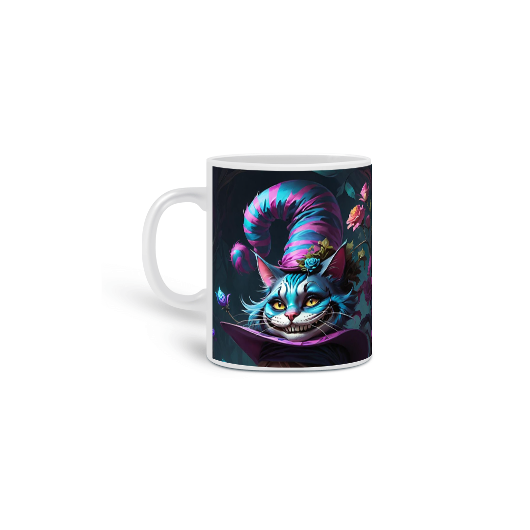 Nome do produto: Caneca Gato de Cheshire W Style