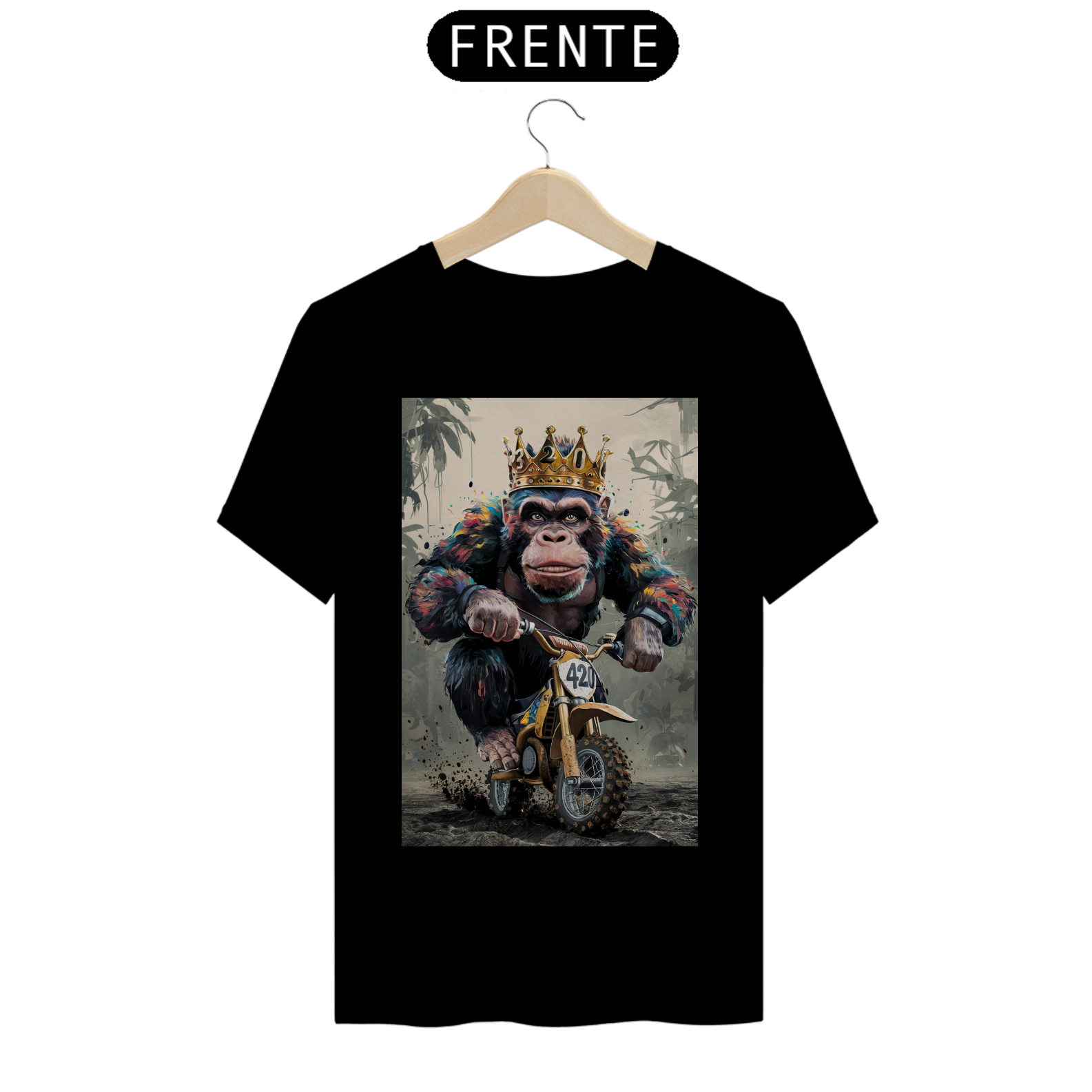 Nome do produto: T - shirt  Donkey King W Style
