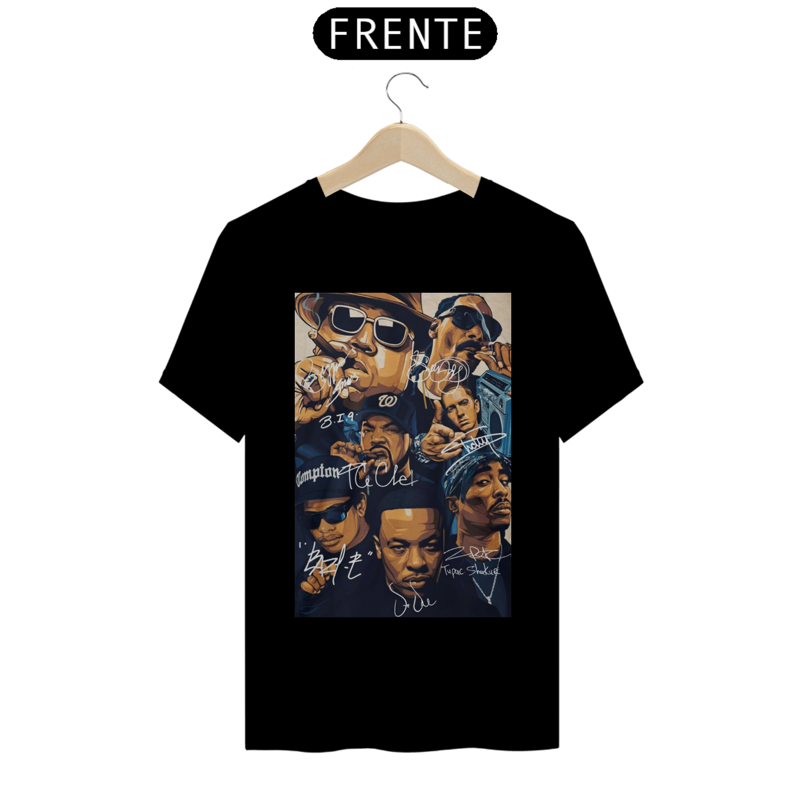 Nome do produto: T - shirt Rap de Peso W Style