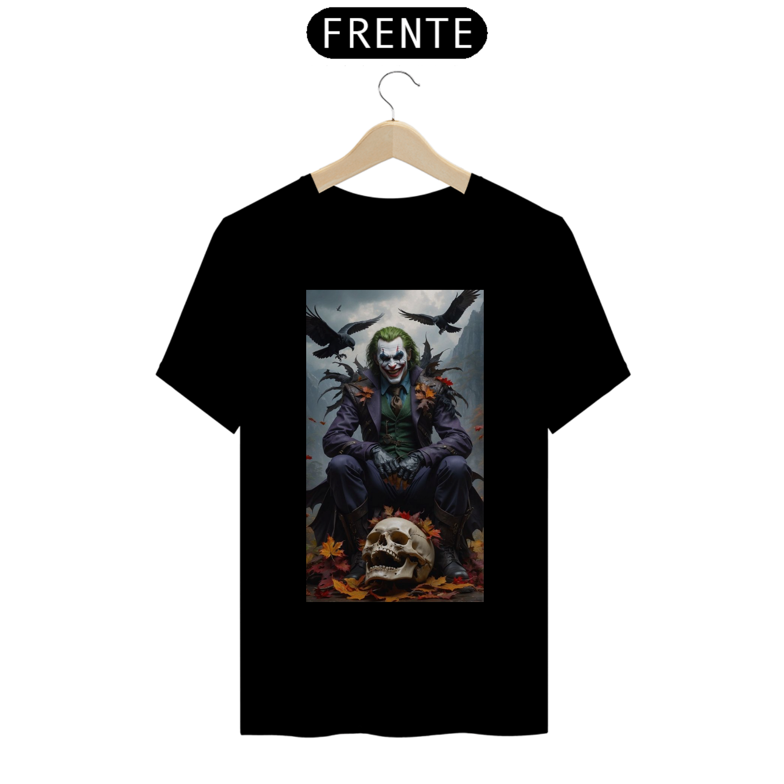 Nome do produto: T - shirt Coringa Caveira W Style