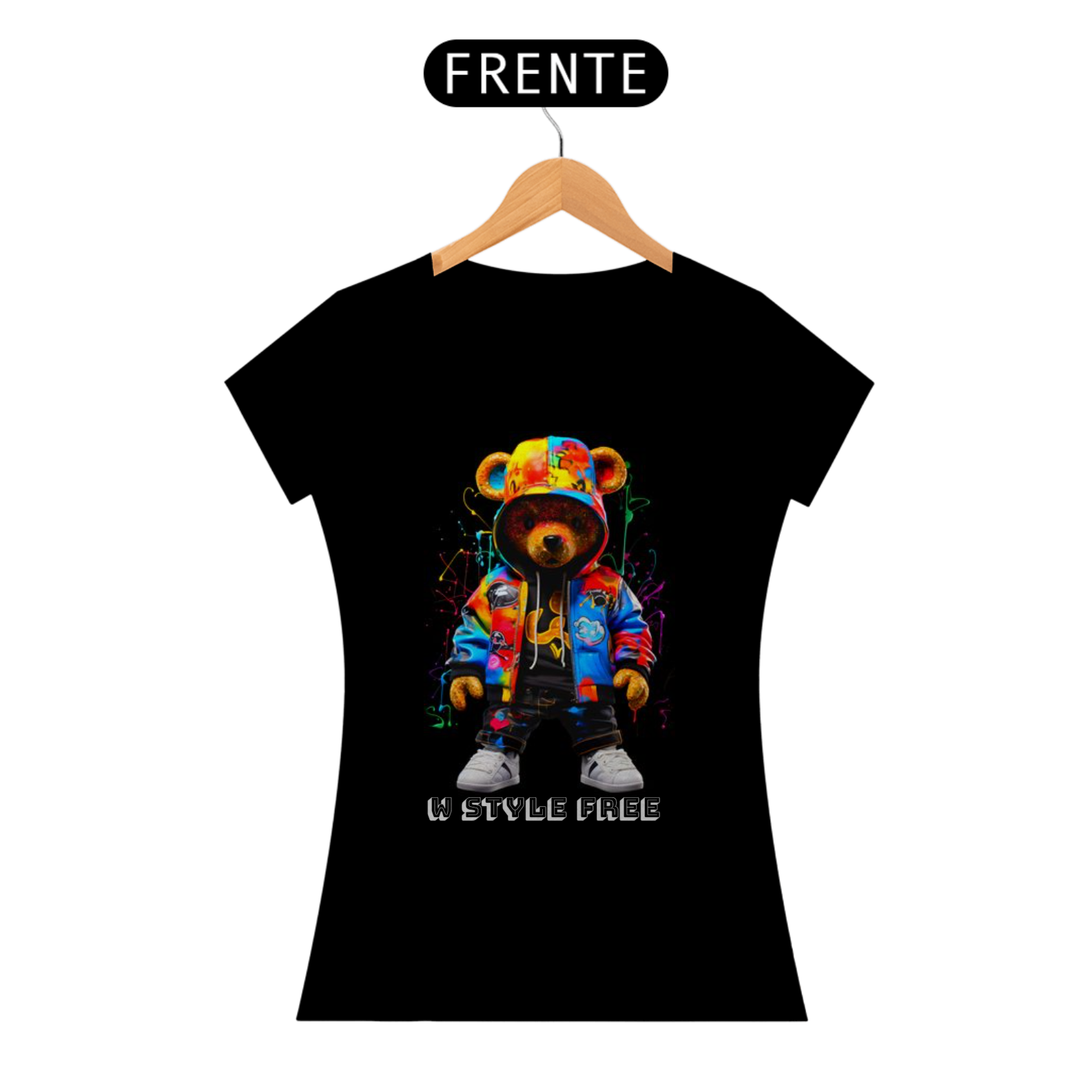 Nome do produto: T-Shirt Urso Color