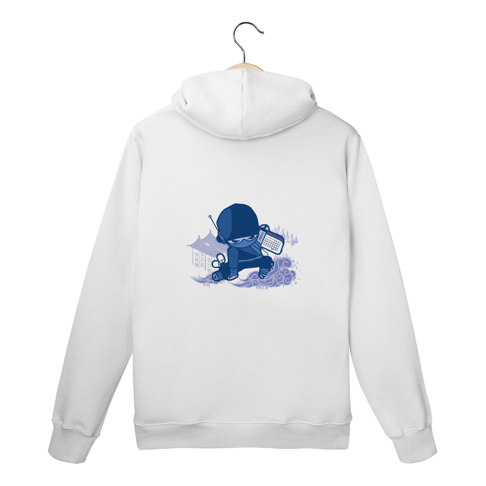 Nome do produto: Moletom Canguru Costas do Zero a Ninja