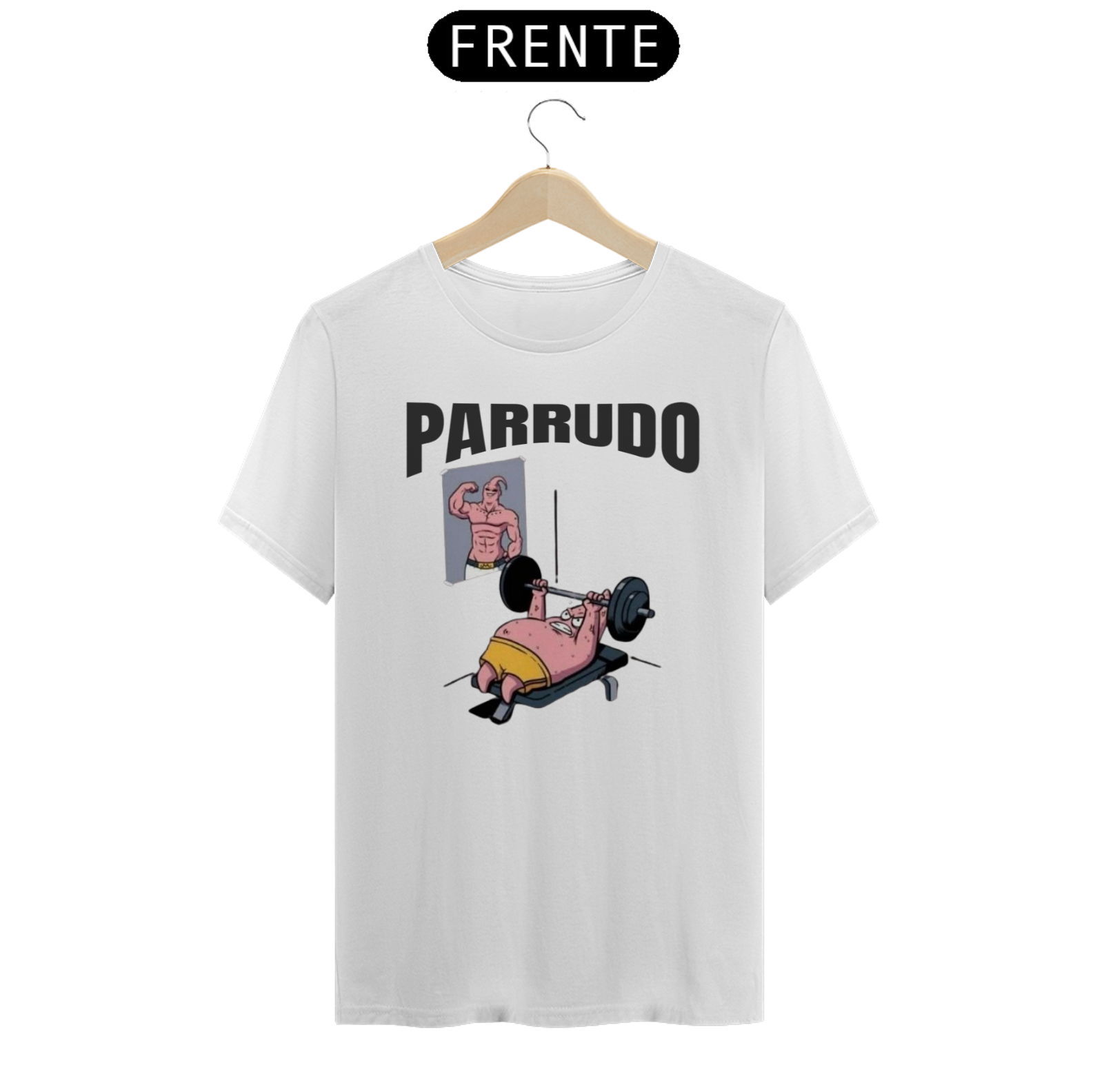 Nome do produto: CAMISETA MEME ACADEMIA MASCULINA