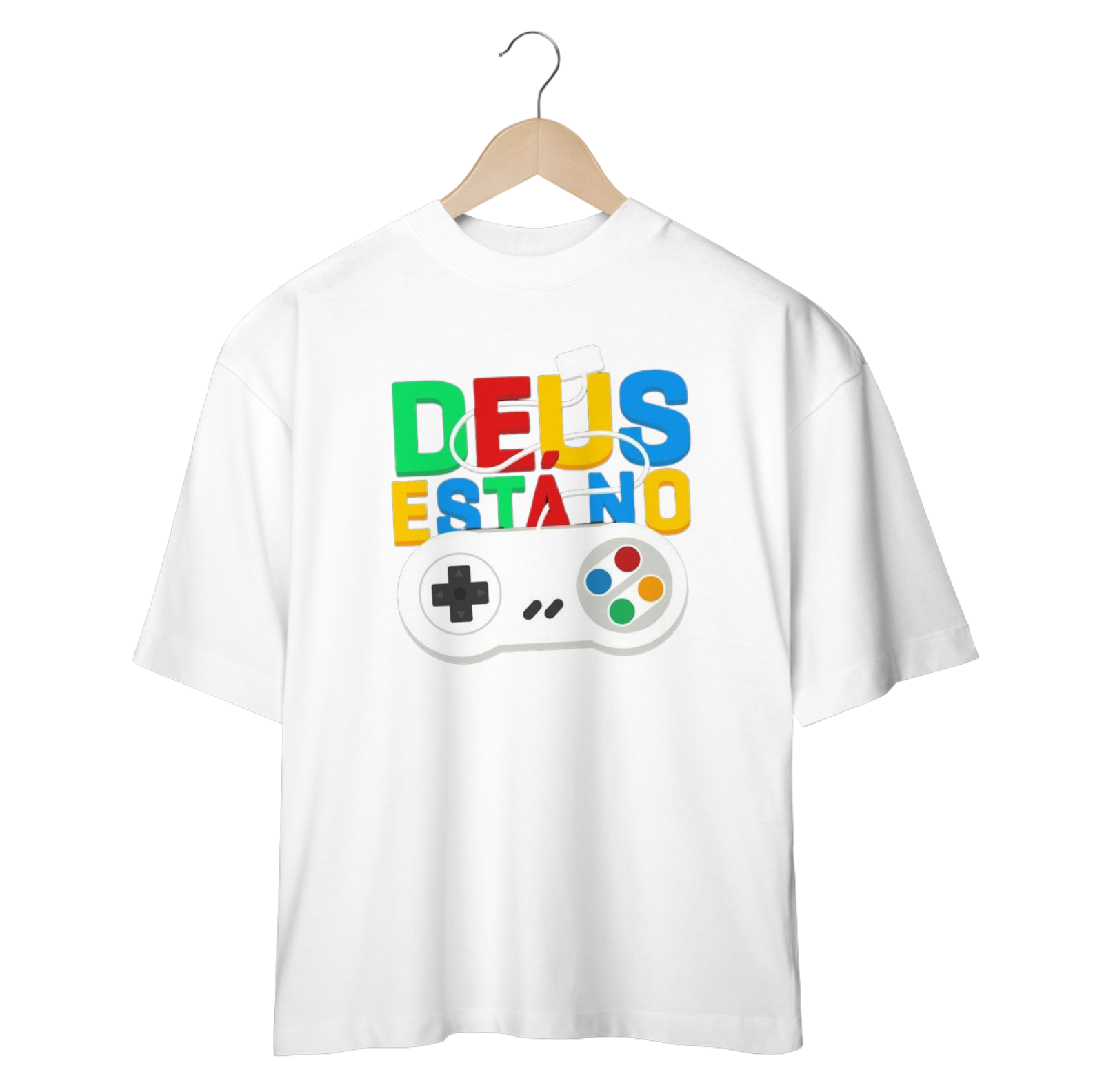 Nome do produto: CAMISA OVERSIZED CRISTÃ