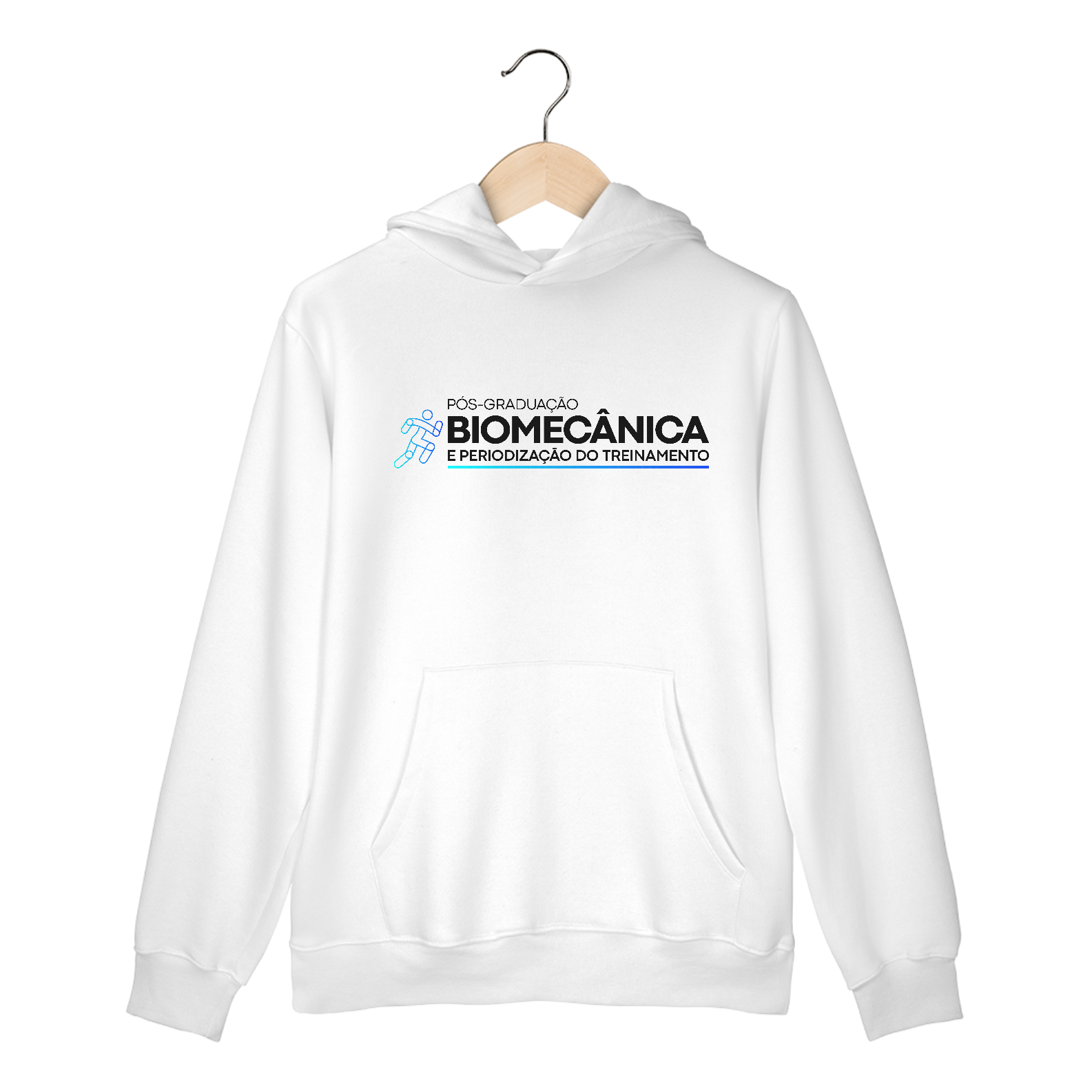 Moletom Pós em Biomecânica - com capuz (Branco)