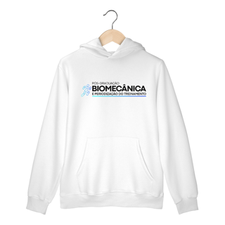 Moletom Pós em Biomecânica - com capuz (Branco)
