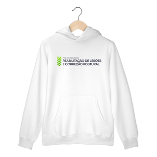 Moletom Pós Reabilitação de Lesões - com capuz (Branco)