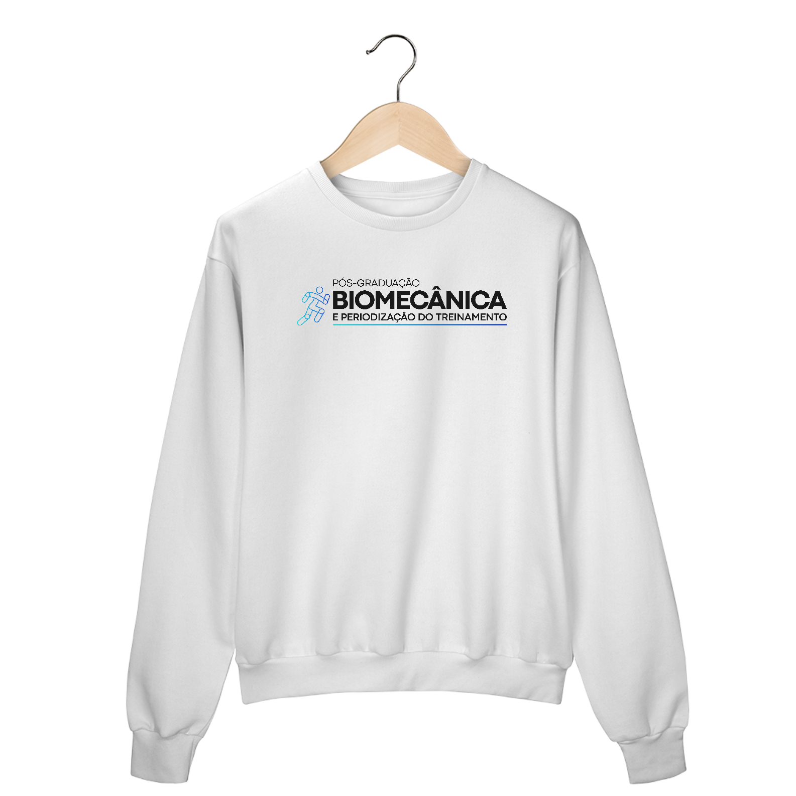 Moletom Pós em Biomecânica - sem capuz (Branco)