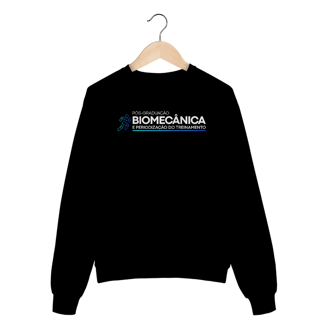 Moletom Pós em Biomecânica - sem capuz (Preto)