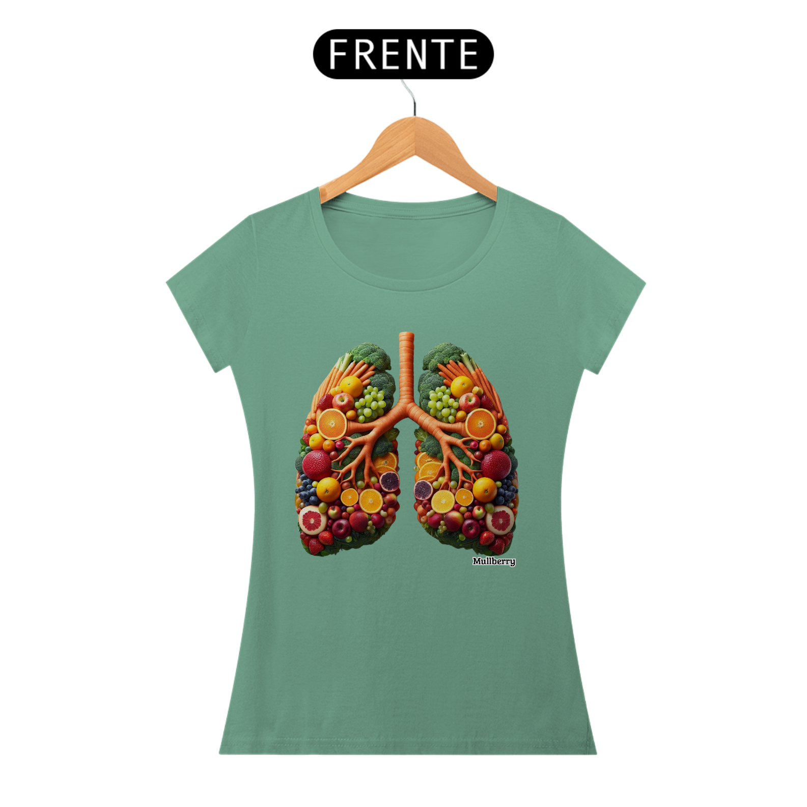 Nome do produto: Camiseta Você é o que come