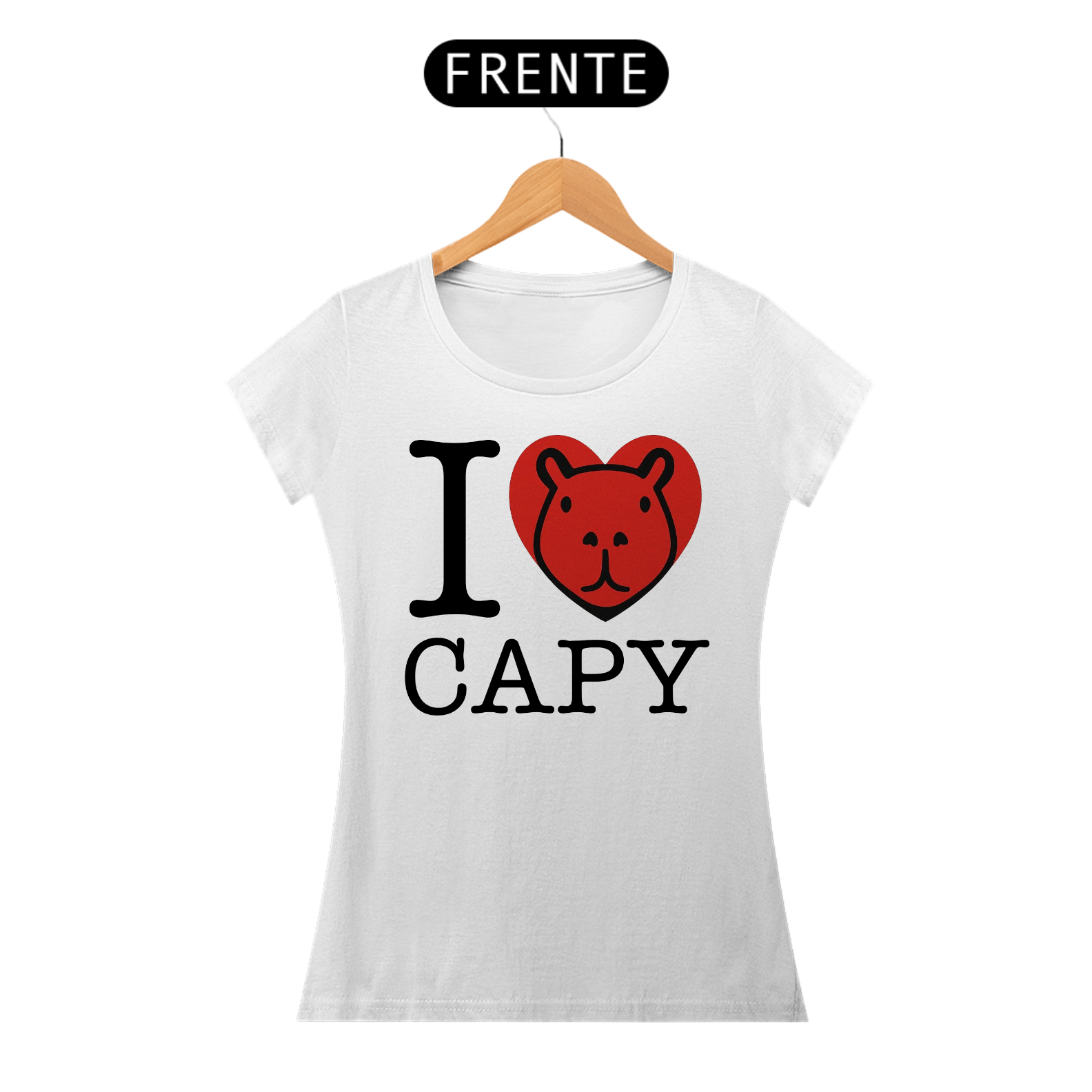 Babylook Fem I Love Capy