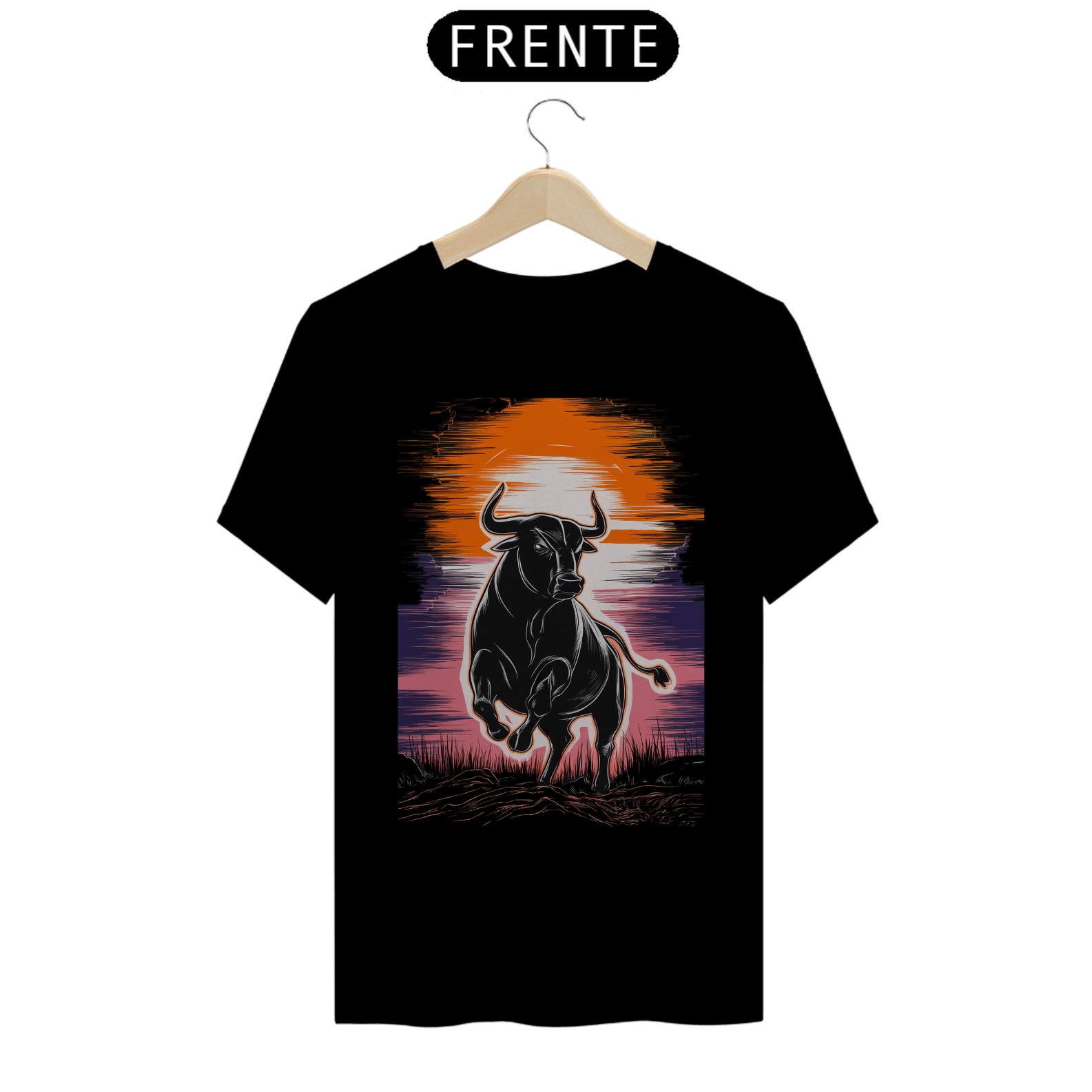 Nome do produto: Camiseta - Touro