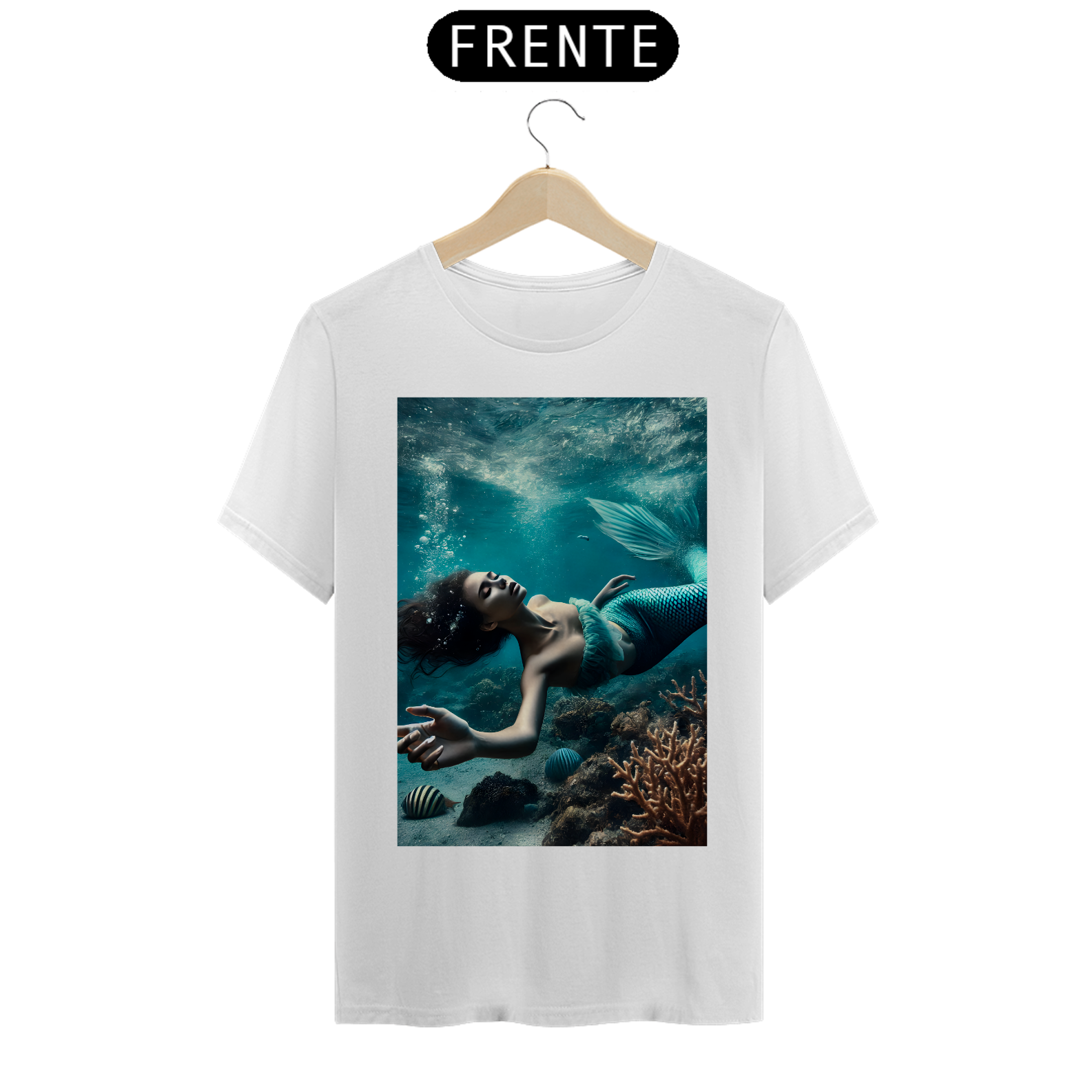 Camiseta - Coleção Imagine - Sereia