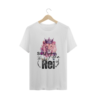 CAMISA PLUS SIZE | LEÃO ROSA - SOU FILHA DO REI