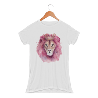 BABY LONG SPORT DRY UV | LEÃO DA TRIBO DE JUDÁ ROSA