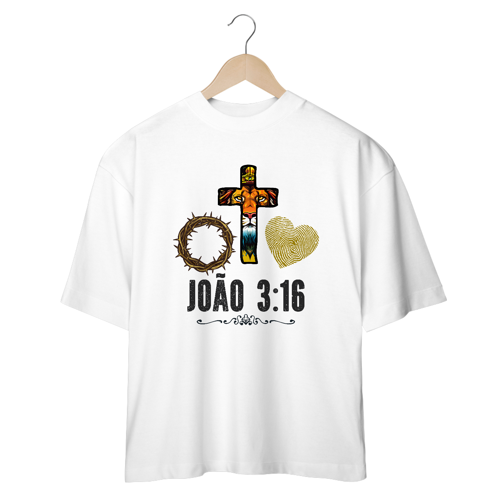CAMISA OVERSIZED | JOÃO 3:16