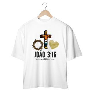 CAMISA OVERSIZED | JOÃO 3:16