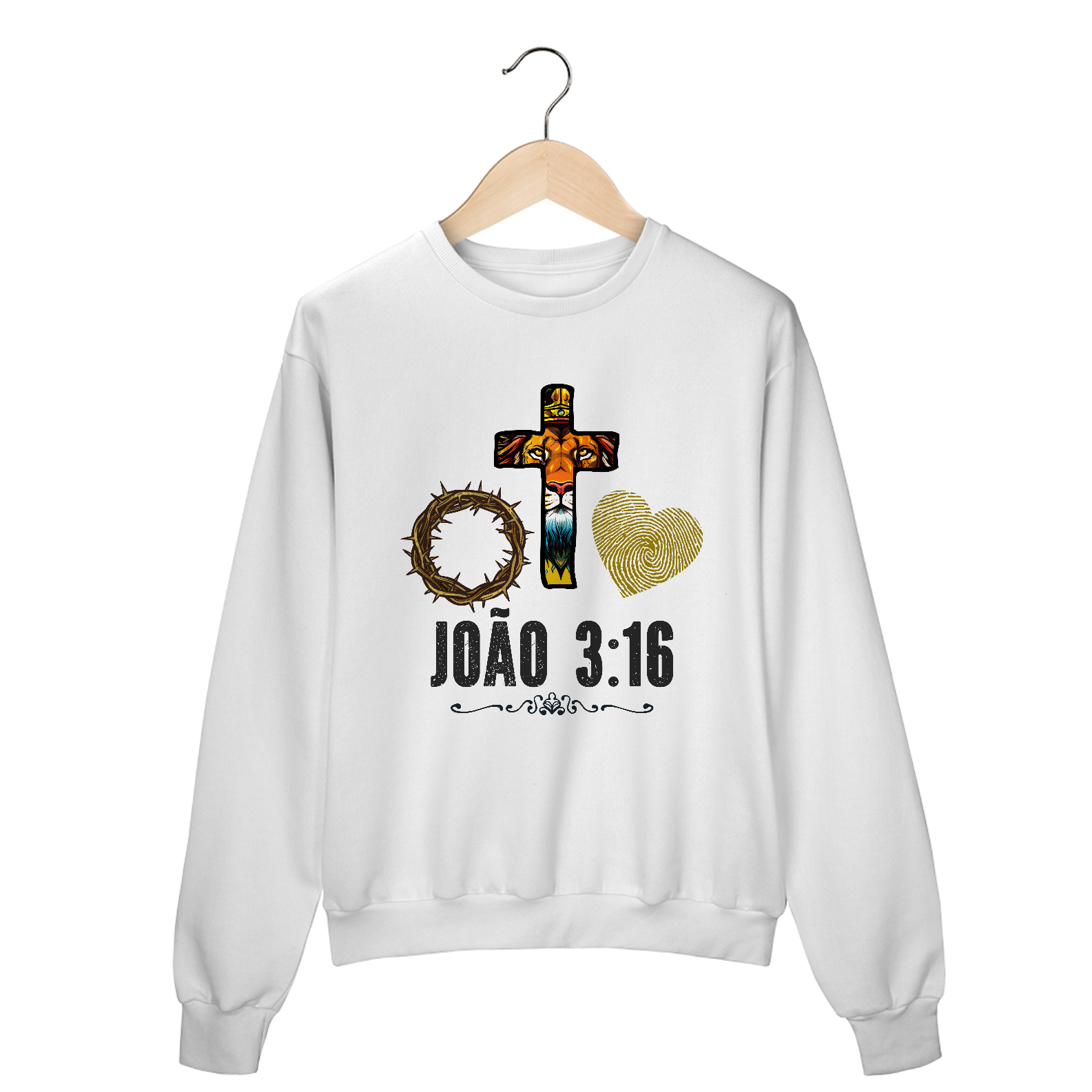 MOLETOM FECHADO | JOÃO 3:16