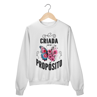 MOLETOM FECHADO | CRIADA COM PROPÓSITO