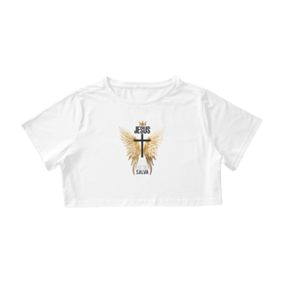 CAMISA CROPPED | JESUS SALVA
