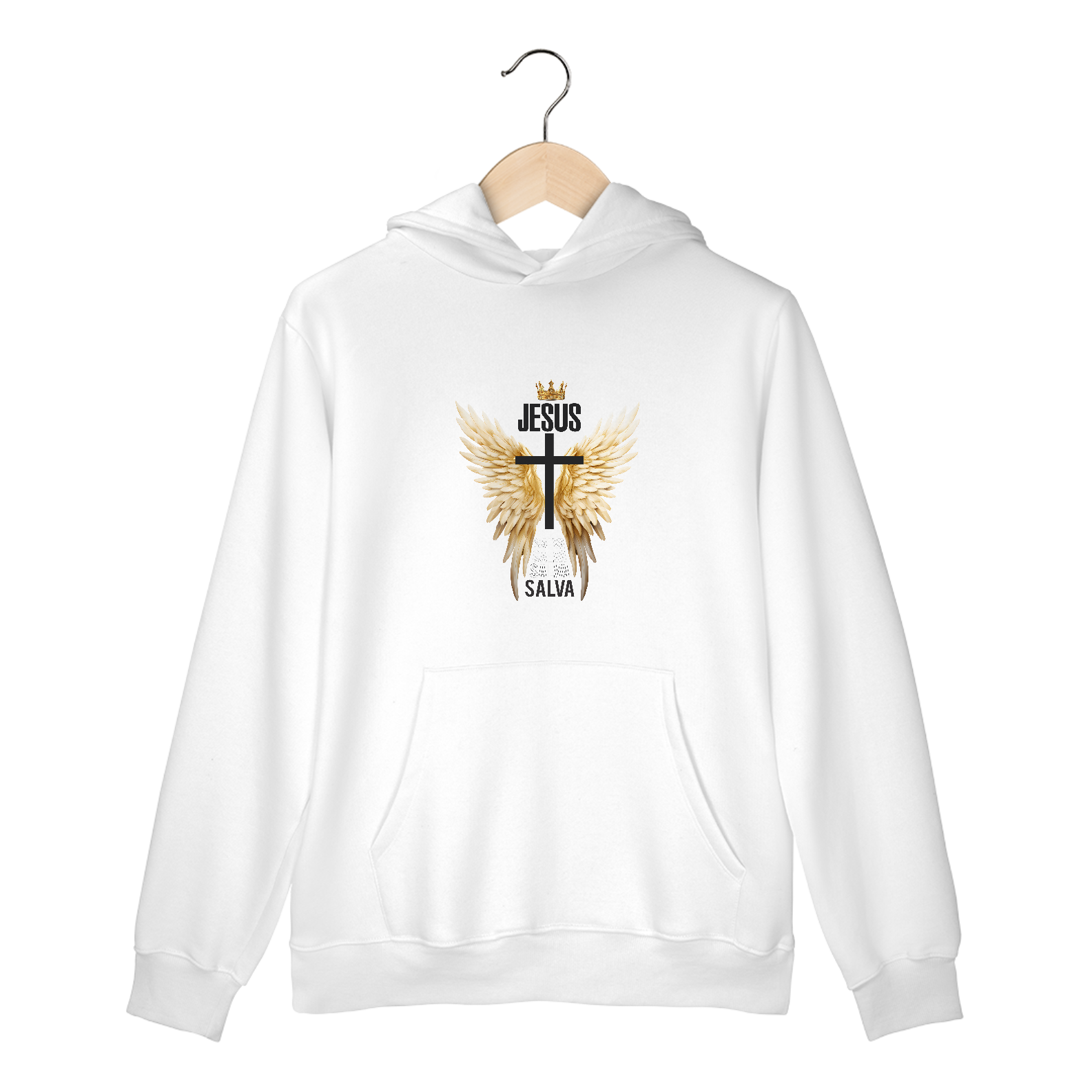 MOLETOM CANGURU | JESUS SALVA