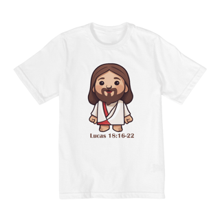 CAMISA QUALITY INFANTIL 2 A 8 | LUCAS 18:16-22