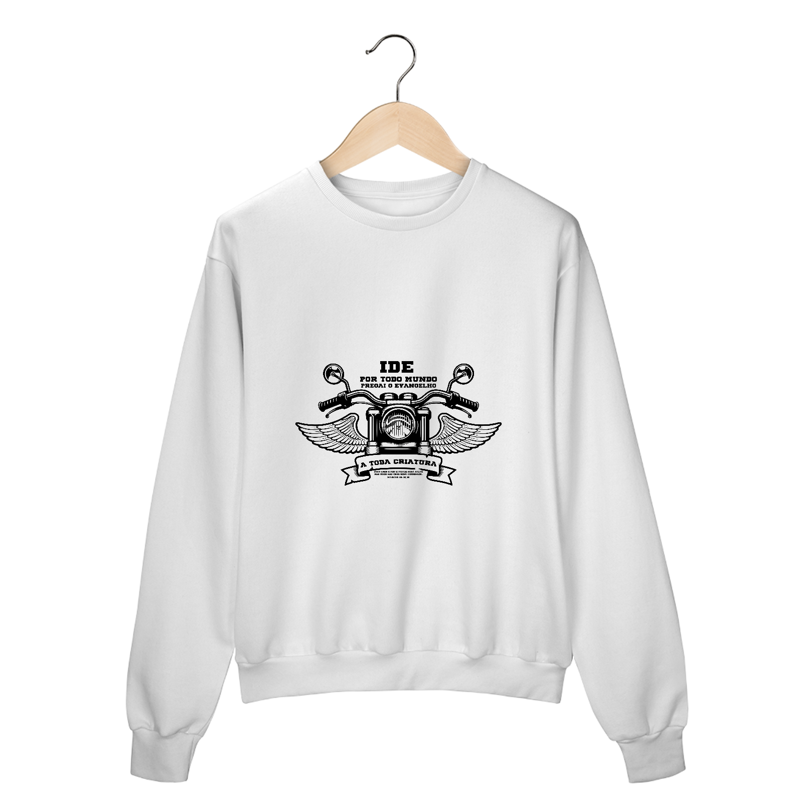 Nome do produto: MOLETOM FECHADO | MARCOS 16:15-16