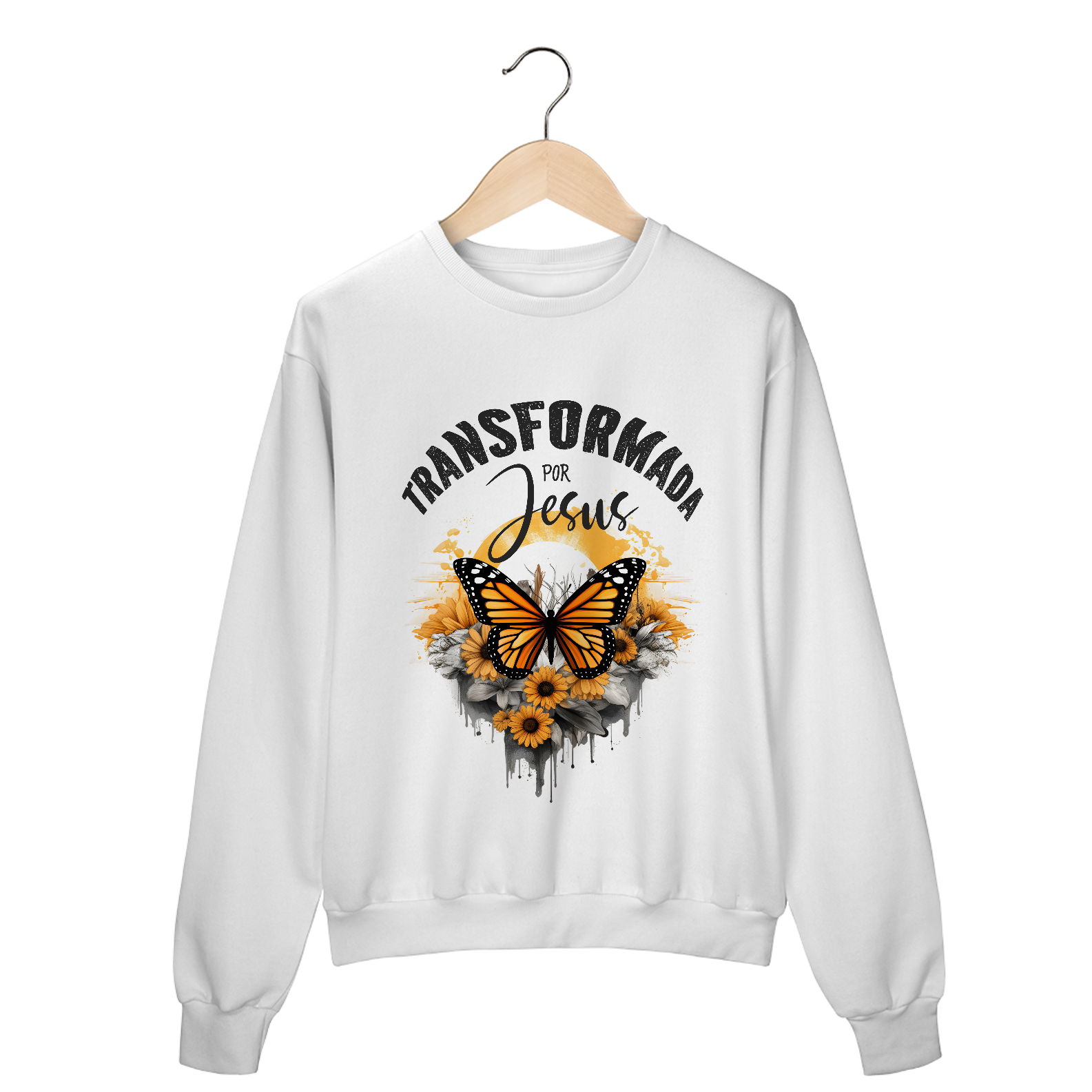 MOLETOM FECHADO | TRANSFORMADA POR JESUS