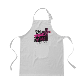 AVENTAL BRIM | ELE VENCEU A MORTE