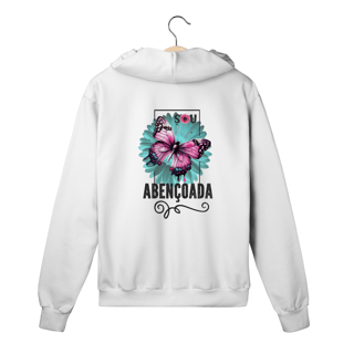 MOLETOM COM ZÍPER | SOU ABENÇOADA