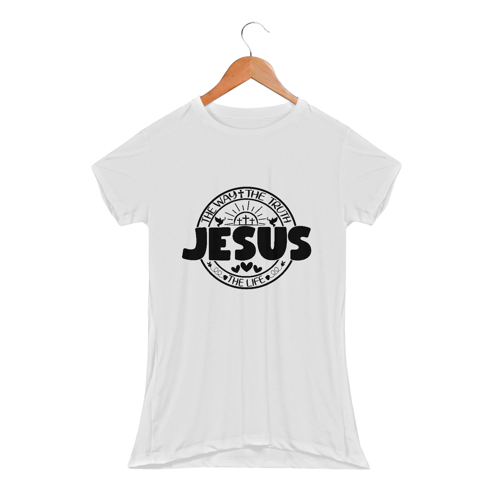 Nome do produto: BABY LONG SPORT DRY UV| JESUS THE WAY + THE TRUTH + THE LIFE