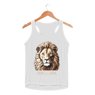 REGATA FEMININA SPORT DRY UV |  LEÃO DA TRIBO DE JUDÁ