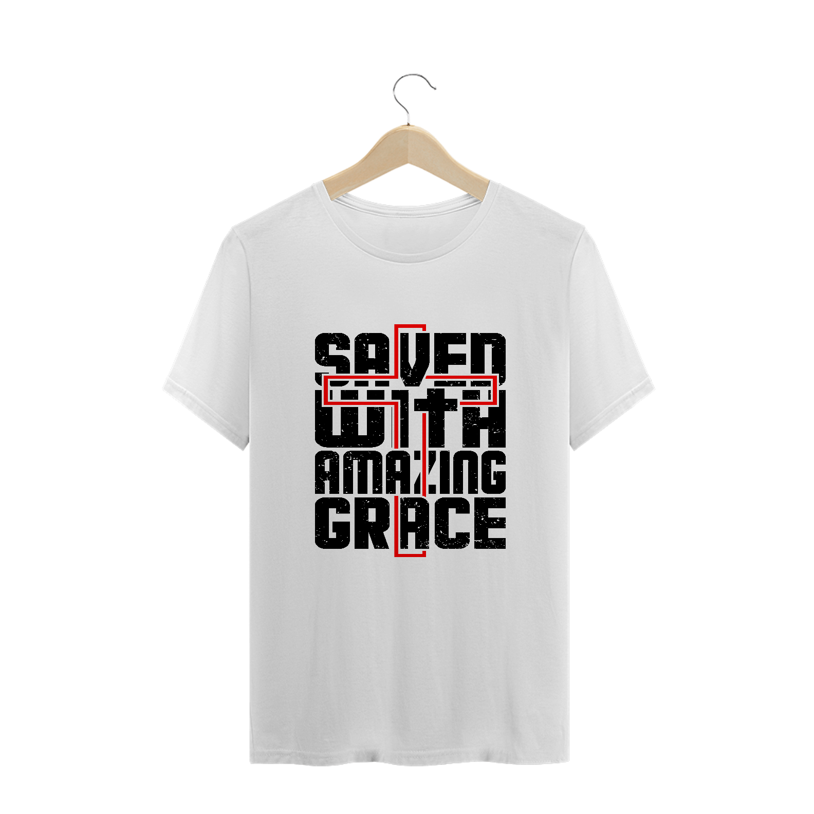 CAMISA PLUS SIZE | SAVED WITH AMAZING GRACE