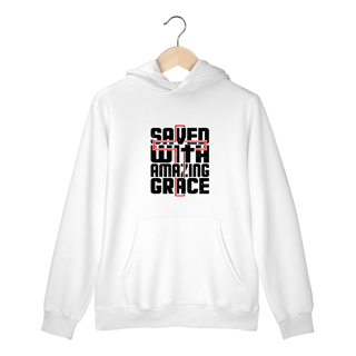 MOLETOM CANGURU | SAVED WITH AMAZING GRACE