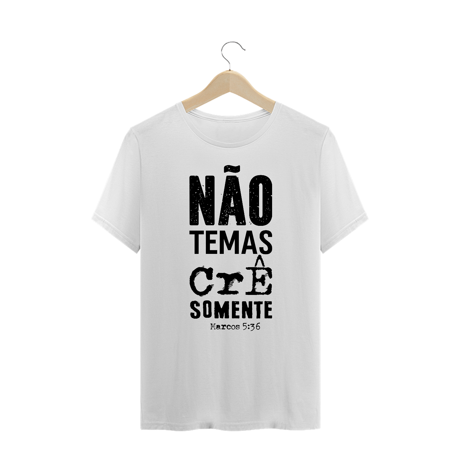 CAMISETA PLUS SIZE |  MARCOS 5:36