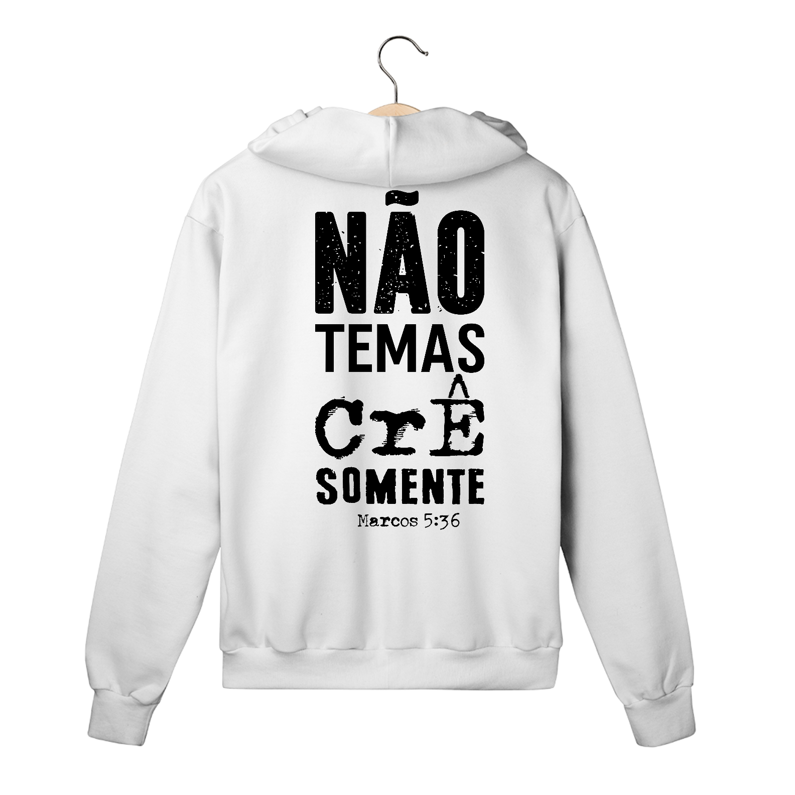 MOLETOM COM ZIPER| MARCOS 5:36