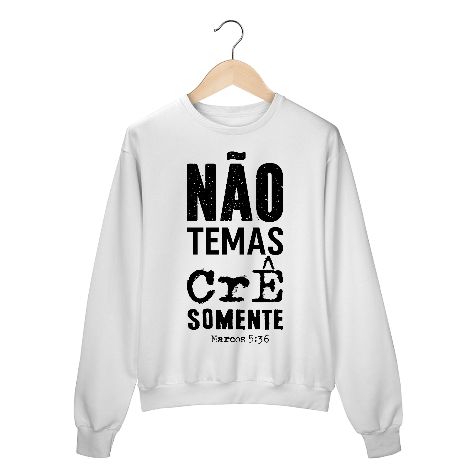 MOLETOM FECHADO |MARCOS 5:36