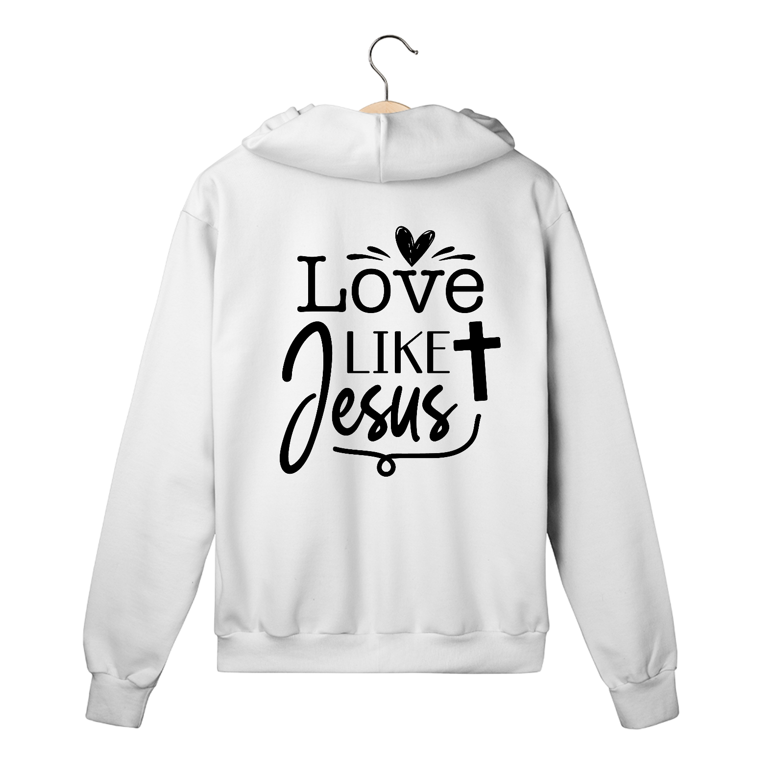 MOLETOM COM ZÍPER | LOVE LIKE JESUS