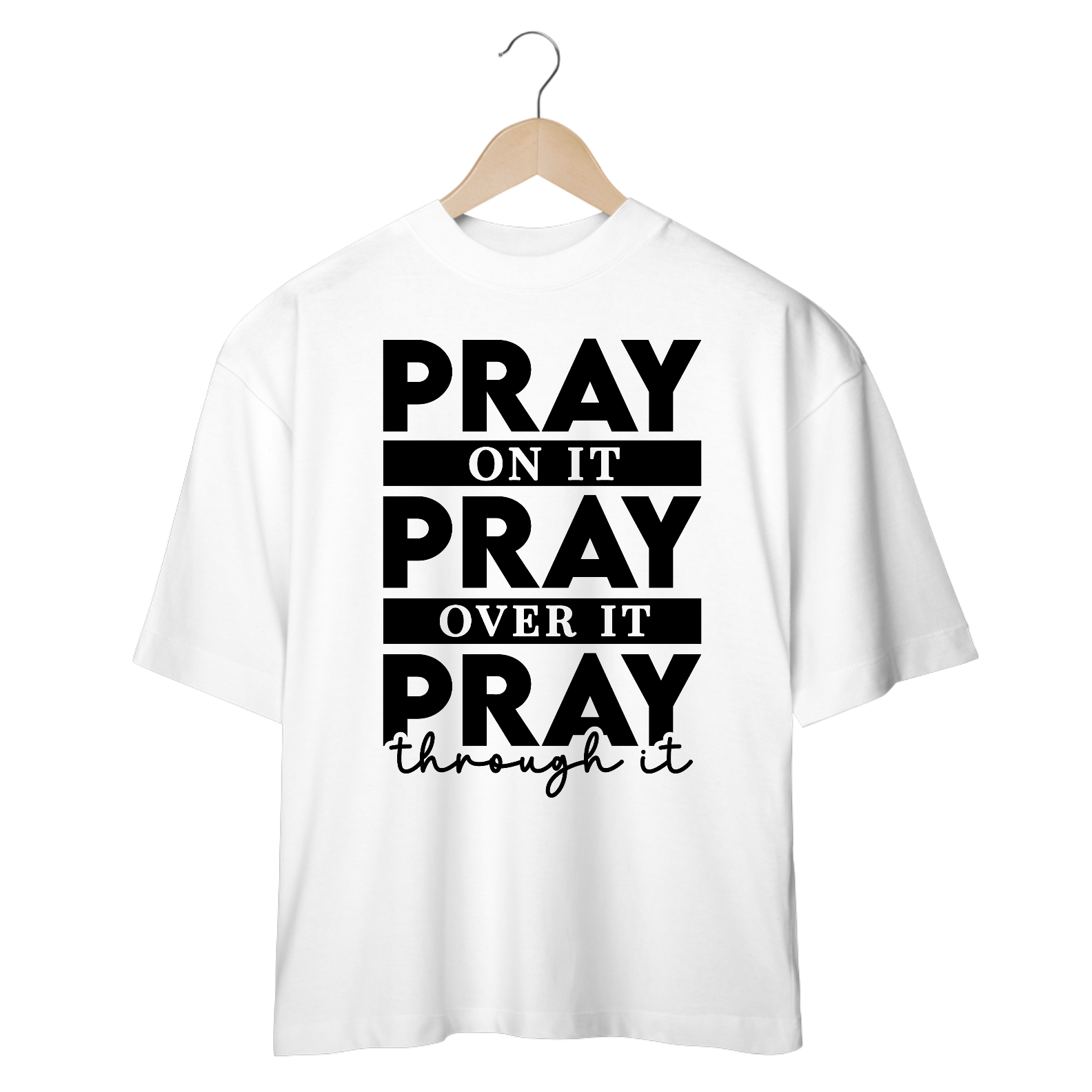 CAMISETA OVERSIZED | PRAY