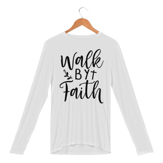 CAMISETA MANGA LONGA SPORT DRY UV | WALK BY FAITH 
