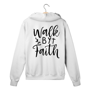 MOLETOM COM ZÍPER | WALK BY FAITH