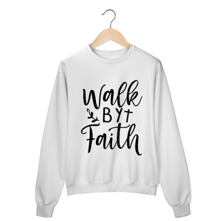 MOLETOM FECHADO | WALK BY FAITH