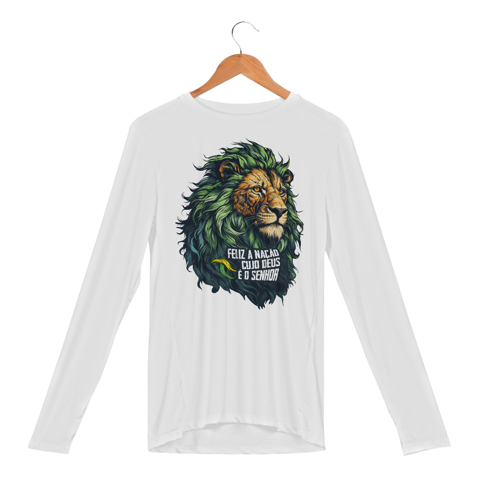 CAMISETA MANGA LONGA SPORT DRY UV | DEUS E O SENHOR 